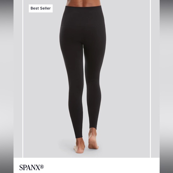 Spanx Seamless leggings black size small - Picture 2 of 8